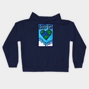 Earth Day is Every Day Kids Hoodie